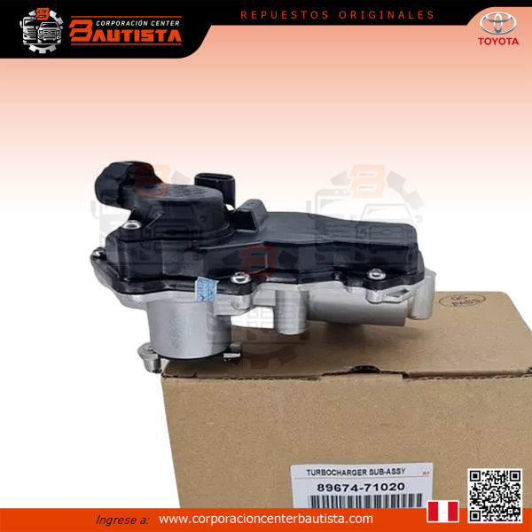 Actuador Turbo Vgt Sistema eléctrico - toyota hilux 4x4 corporacion center bautista lima peru Actuador Turbo Vgt Sistema eléctrico - Toyota Hilux 4x4