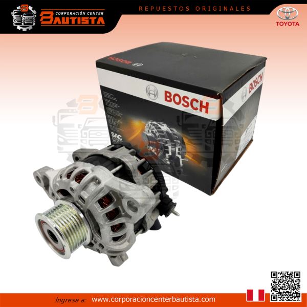 Alternador Bosch - toyota hilux 4x4 Sistema eléctrico corporacion center bautista lima peru Alternador Bosch - Toyota Hilux 4x4