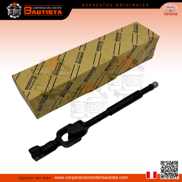 EJE DE COLUMNA DE DIRECCION - sistema de direccion toyota hilux 4x4 corporacion center bautista lima peru Eje columna de Dirección -Toyota Hilux 4x4