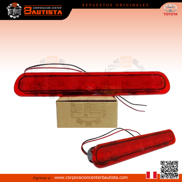 TERCERA LUZ FRENO PORTALÓN HILUX - toyota hilux 4x4 corporacion center bautista lima peru TERCERA LUZ FRENO PORTALÓN - Toyota Hilux 4x4