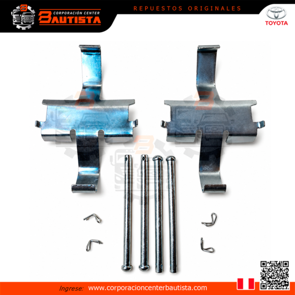 Kit de accesorios freno delantero toyota-hilux 4x4